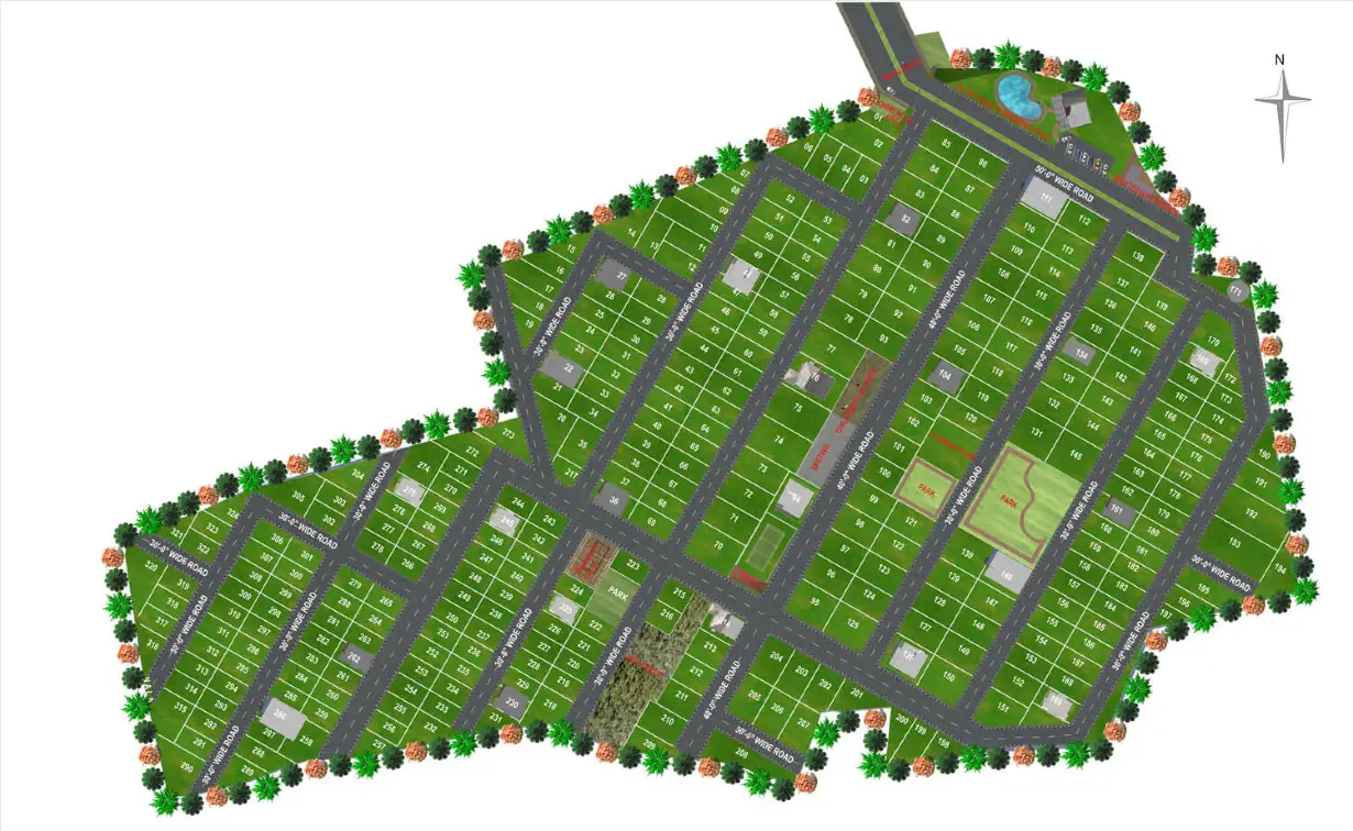 hills-view masterplan